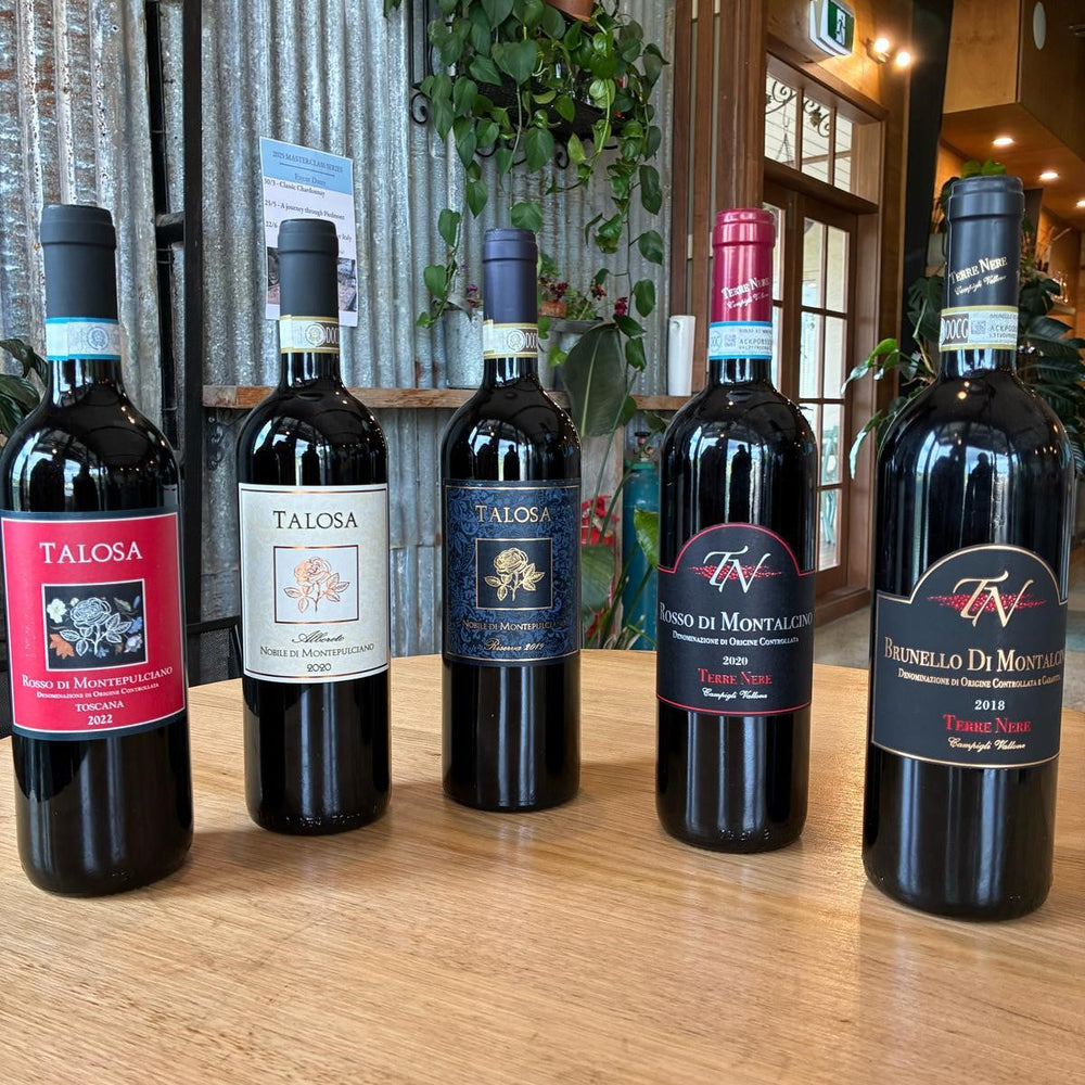 Talosa and Terre Nerre Tasting at SOUMAH Wines