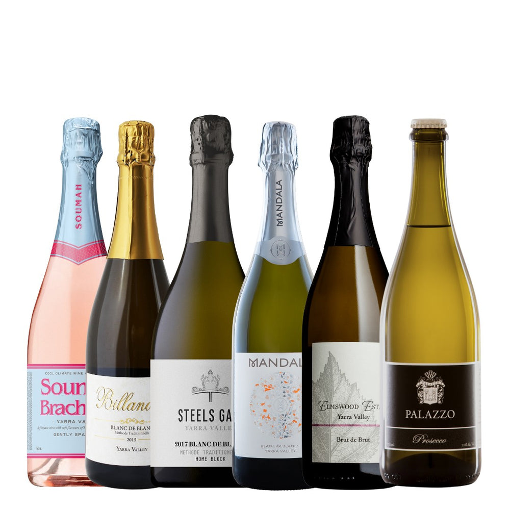 Pop: Sparkling mixed-six Yarra Valley Smaller Wineries